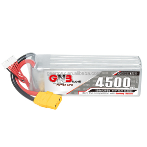 UAV 구성 요소 배터리 XT60 XT90 인터페이스 옵션 RC <span class=keywords><strong>LiPo</strong></span> 6S1P 드론 부품 배터리 GAONENG GNB <span class=keywords><strong>4500mah</strong></span> <span class=keywords><strong>6S</strong></span> 22.2V 120C - Product Image 5