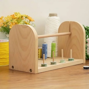 Support <span class=keywords><strong>de</strong></span> rangement en bois pour bobines <span class=keywords><strong>de</strong></span> fil et <span class=keywords><strong>de</strong></span> <span class=keywords><strong>laine</strong></span> domestiques, support <span class=keywords><strong>de</strong></span> présentation pour fils à coudre et à tricoter, porte-fils, filière - Product Image 5