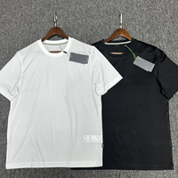 Nouveau T-shirt décontracté pour homme 2026, imprimé, respirant, en pur coton, doux pour la peau, T-shirt épais à manches courtes pour homme