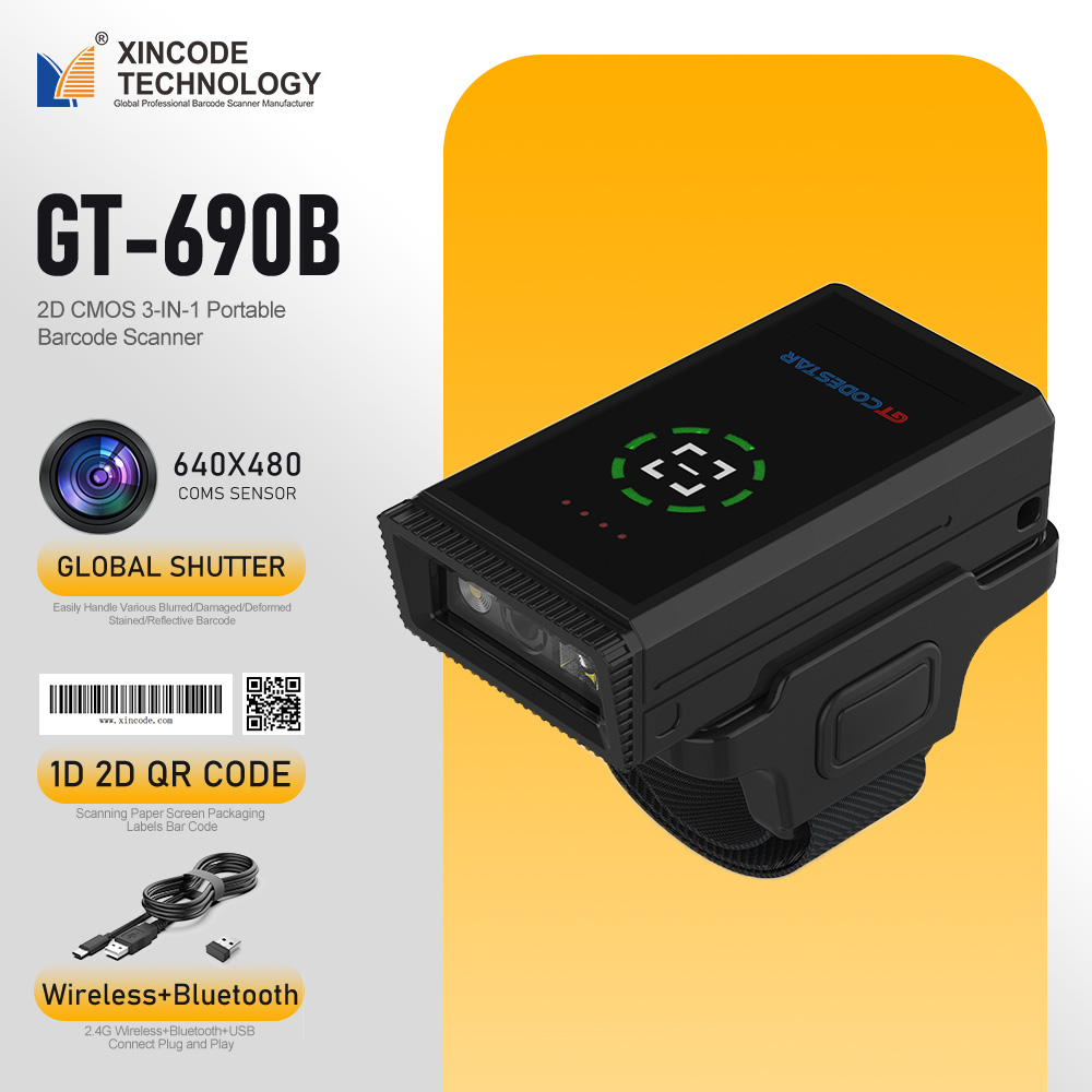 GT-690B 2D 0,3MP BT Sans Fil