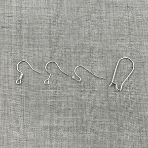 925 sterling <span class=keywords><strong>Silver</strong></span> mạ Cá bông tai móc không gây dị ứng bạc bông tai móc cho đồ trang <span class=keywords><strong>s</strong></span>ức làm - Product Image 6