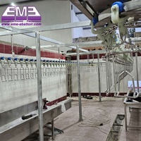 Machine à abattre les poulets, machine à plumer les poulets automatique pour l'équipement de boucherie avicole
