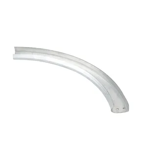 Double Garage Door Wholesale Manufacturer Professional Garage Door Hardware 3" Industrial Curve Track