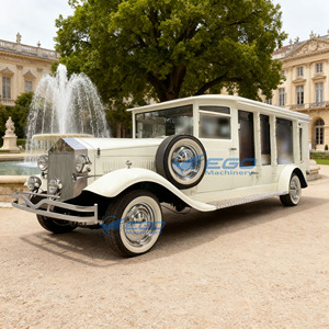 Coche Fúnebre Eléctrico Clásico de Alta Calidad, Estilo Coche Clásico Vintage, para el Transporte de Ataúdes - Product Image 2