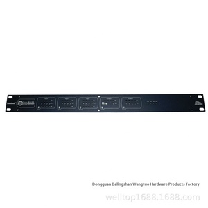 แผงอะลูมิเนียมอัลลอยด์สำหรับเครื่องเสียง แผงโฆษณา LED หน้าจอพิมพ์ลายออกซิเดชัน แผ่นโลหะสำหรับเครื่องขยายเสียงมัลติมีเดีย - Product Image 5