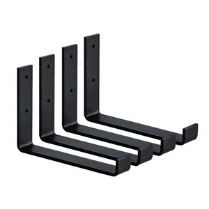 Soporte Metálico para Estante con Recubrimiento <span class=keywords><strong>de</strong></span> Polvo Negro, Marca J, Precio <span class=keywords><strong>de</strong></span> Fábrica, Compatible con ODM/OEM, Logotipo Personalizado - Product Image 3