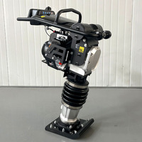 Compacteur vibrant diesel VIBROPAC avec moteur Honda GX160 haute puissance pour la compactation routière et la construction
