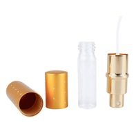 Pulvérisateur Portable vide en aluminium de voyage 10ml, atomiseur de parfum rechargeable, Mini bouteille de pulvérisation