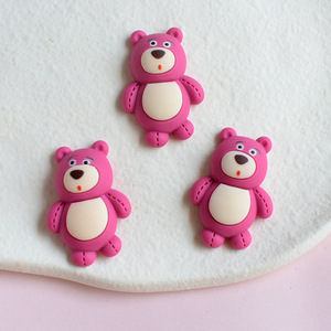Mini abalorios de resina con reverso plano cabujón de dibujos animados adornos artesanales crema pegamento decoraciones DIY accesorios para fundas telefónicas - Product Image 6