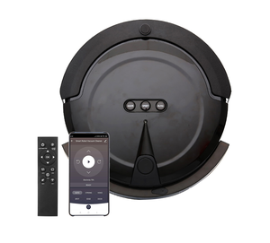 Aspiradora Robótica Krv208 con Carga Automática para Limpieza de Alfombras, Barrido Automático de Polvo, Control por Aplicación <span class=keywords><strong>Móvil</strong></span> y Wifi - Product Image 2