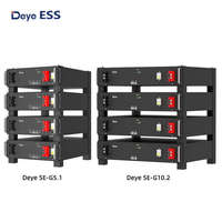 Batterie LiFePO4 Deye SE-G10.2, pack de batteries 10 kWh, 30 kWh, 50 kWh, batterie au lithium 51,2 V 200 Ah, montage en rack, batterie LifePO4 basse tension