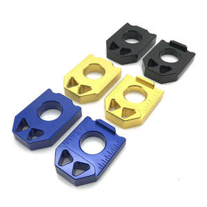 RTS para SUZUKI 400SM DRZ400 DRZ 400 SM 2004-2015 regulador de ajuste de cadena trasera de motocicleta accesorios deslizantes - Product Image 1