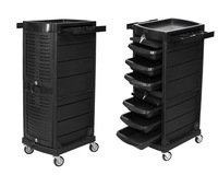 Chariot nordique moderne minimaliste en plastique armoire à outils repassage beauté chariot de coiffure pour salon de coiffure ou salon
