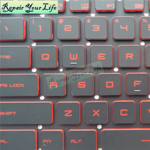 Teclado retroiluminado negro para computadora portátil US UI para <span class=keywords><strong>MSI</strong></span> Gaming GS60 GE62 2QD 2QE 2QF GS70 GP62 GP72 GE72 GL62 GP60 WS60 teclado teclas Rojas - Product Image 3