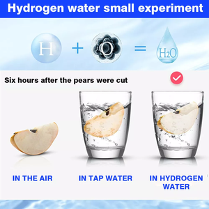 Portable Rechargeable Hydrogen Water <b>Bottle</b> Generator Electric Hydrogen Water Ionizer <b>Machine</b> SPE/PEM Technology USB Cars RVs - Product Image 4