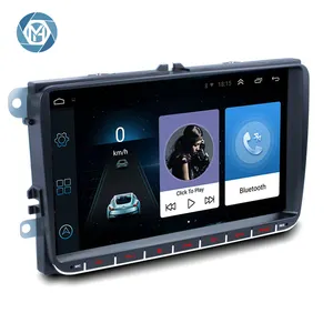 2 Din 9 pollici Multimedia lettore Video Dvd Autoradio navigazione Gps Headunit Android Autoradio Autoradio per VW SKODA