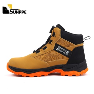 <span class=keywords><strong>Scarpe</strong></span> Antinfortunistiche Antiscivolo Impermeabili in Pelle Bovina con Suola in EVA Gomma Resistenti ad Alcali Acidi e Oli - Product Image 5