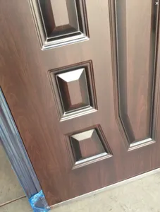 Massen verkauf Sicherheit Anti-Diebstahl-Tür Metall Eingangstüren für Häuser