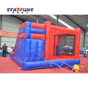 Comercial <span class=keywords><strong>Mini</strong></span> Jumping Castle Bounce House Combo Inflable Bouncer Castillo hinchable con tobogán acuático <span class=keywords><strong>para</strong></span> la venta - Product Image 4