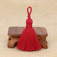 Stock d'usine 7cm coton gland moelleux laine gland pour Textile à la maison et accessoires de vêtement gland accessoire suspendu