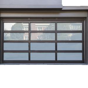 <span class=keywords><strong>Puerta</strong></span> <span class=keywords><strong>de</strong></span> <span class=keywords><strong>Garaje</strong></span> Automática Antirrobo <span class=keywords><strong>de</strong></span> Aluminio Negro y Vidrio Templado, Diseño Moderno Personalizado SHENGWEI, Garantía <span class=keywords><strong>de</strong></span> 5 Años - Product Image 6