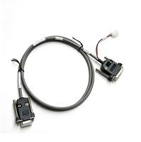 Kabel Rakitan Industri Kustom Tanpa Pelindung D-Sub 9 Pin Male ke 15 Pin Male dengan Molex Mini Fit 4.2 mm Pitch Seri 5557 2 Pin