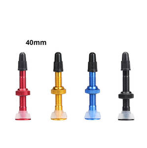 <span class=keywords><strong>Valve</strong></span> <span class=keywords><strong>Presta</strong></span> pour vélo de route et VTT en alliage d'aluminium de qualité supérieure, 34 mm/40 mm/44 mm/48 mm/60 mm, <span class=keywords><strong>valve</strong></span> tubeless pour vélo - Product Image 2