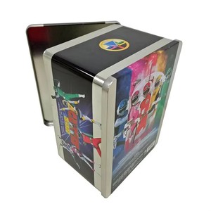 Scatola in Latta con Coperchio a Cerniera Personalizzata 205x148x110mm, Contenitore Metallico Stampato per DVD, Oggetti da Collezione, Componenti Elettronici, Parti Hardware - Product Image 2