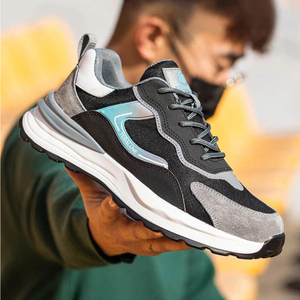 Lightweight Waterproof Anti Slip <b>Plastic</b> Steel Toe Breathable <b>Mesh</b> Construction Worker Safety Shoes - Product Image 3