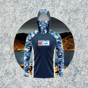 Ropa Deportiva de Verano para Hombre EVELYN, Manga Larga con Capucha, Protección UV UPF 50, Secado Rápido, Poliéster/Spandex, Ropa de Pesca - Product Image 3