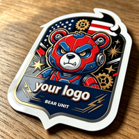 Pegatinas Adhesivas Holográficas Personalizadas, Resistentes al Agua y a los Rayos UV, para Decoración de Laptops, Manualidades con Vinilo