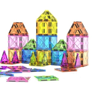 Bán chạy nhất khối xây dựng từ tính cho trẻ em 3-12 tuổi Amazon của người bán hàng đầu nhựa STEM giáo dục gạch EN71 chứng nhận - Product Image 2