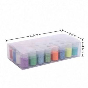 New Design Hot Sale Fashionable Colorful Customized Color Decoration Glitter Pvc Tube Packed <b>Box</b> Shape Christmas - Product Image 4