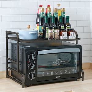 ชั้น<span class=keywords><strong>วาง</strong></span>ของสแตนเลสสองชั้นแบบทันสมัยสำหรับวางบนโต๊ะเตาอบไมโครเวฟหม้อหุง<span class=keywords><strong>ข้าว</strong></span>ไฟฟ้าทำจากโลหะสำหรับใช้ในบ้าน - Product Image 2