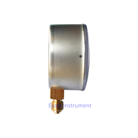 Fond du boîtier en acier inoxydable et connexion en laiton-manomètre à Capsule-manomètre Mbar-manomètre gemicro-manomètre à Micro-pression sous vide