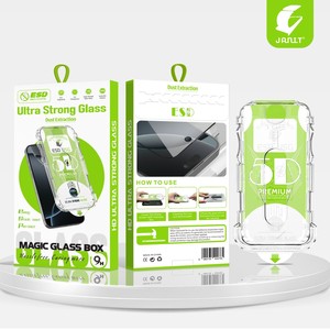 Chất lượng tốt nhất 45k Ultra Strong Glass với tự động đính kèm bảo vệ màn hình máy ESD 5D ma thuật Glass Box Đối với iPhone 16e - Product Image 2