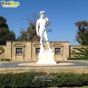 Statue classique de haute qualité en <span class=keywords><strong>marbre</strong></span> célèbre de michael angelo's <span class=keywords><strong>David</strong></span> - Product Image 4