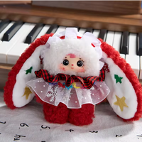 100% authentique, 6 pièces/boîte, figurine de jouet originale de la série Samuel Snowy Night Tea Party, poupée en vinyle, boîte aveugle