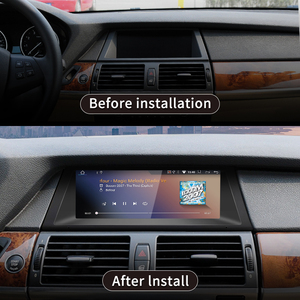 STWEI 2025 Nouvel <span class=keywords><strong>écran</strong></span> multimédia Android AUTO CarPlay Qualcomm Snapdragon 665 6125 pour BMW X5 X6 E70 E71 GPS Navi Bluetooth DSP - Product Image 2