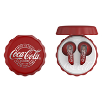 Écouteurs sans fil intra-auriculaires CoCa-Cola Creative Bottle Cap, matériau ABS 5.4, nouveau T13