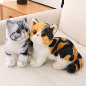 Simulatie Kitten Kat Pluche Speelgoed Lappenpop <span class=keywords><strong>Garfield</strong></span> Meisje Kinderen Geruststellende Verjaardagscadeau - Product Image 4