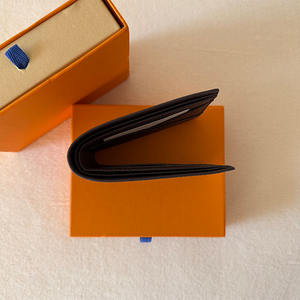 Nuovo Portafoglio da <span class=keywords><strong>Uomo</strong></span> Bifold con Stampa a Quadri, 100% <span class=keywords><strong>Pelle</strong></span> Bovina, Design di Lusso, <span class=keywords><strong>Porta</strong></span> <span class=keywords><strong>Carte</strong></span> di Credito in Vera <span class=keywords><strong>Pelle</strong></span> Testurizzata - Product Image 5