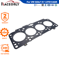حشية رأس الأسطوانة RACEORLY 038103383AN 038103383K بسمك 1.71 مم متعددة الطبقات لمحركات فولكس فاجن جولف الرابع 1.9 TDI AGR AQM BJG BJT