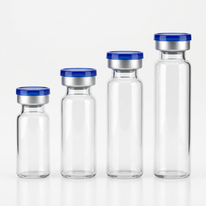 Medical One-Piece Flip Top Aluminum-Plastic Lids with Blue Plastic Cover for Laboratory Specimen Xilin Vial Matching - Product Image 5