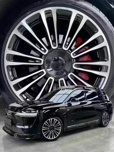 Cerchi in Lega di Alluminio Forgiato Cromati da 18-22 Pollici per Retrofit/Upgrade Compatibili con <span class=keywords><strong>Velar</strong></span> AITO M7/M5 Li <span class=keywords><strong>Auto</strong></span> - Product Image 3