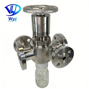 <span class=keywords><strong>Vanne</strong></span> d'échantillonnage d'eau à haute température en ligne, manuelle, isolée, en acier inoxydable Wye, 2 pouces, pour les industries pharmaceutiques - Product Image 2