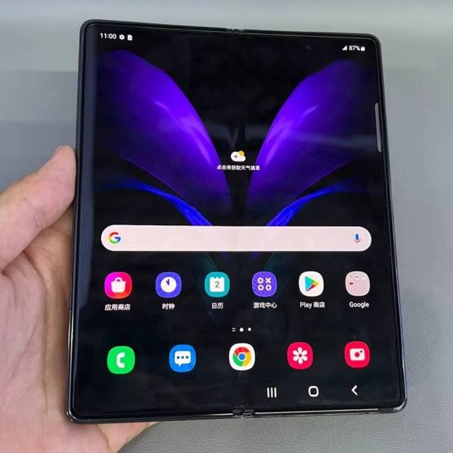 Wholesale Used Unlocked Z Fold2 5g Smartphone 12gb ram 7.6" Foldable Screen 4g/5g/wifi Global Dual Sim 1 Year Warranty