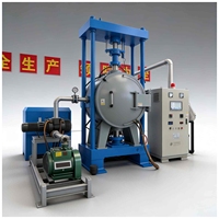 Horno de Prensado en Caliente Continuo Industrial de Alta Calidad, Gran Volumen, para Sustratos Cerámicos y Componentes Electrónicos, Marca Nuotian, Vertical