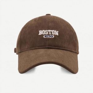 Gorra de Béisbol de Pana Personalizada al por Mayor con 6 Paneles y Bordado Original del Logotipo de Boston - Product Image 3
