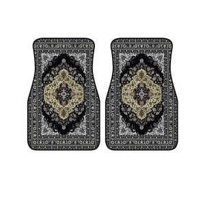 Bán Buôn Tùy Chỉnh 3D In Ba Tư Bohemian Thảm Sàn Xe Chống Trượt Peugeot Tương Thích 4 Miếng Cho Làm Bằng Sợi Polyester - Product Image 5
